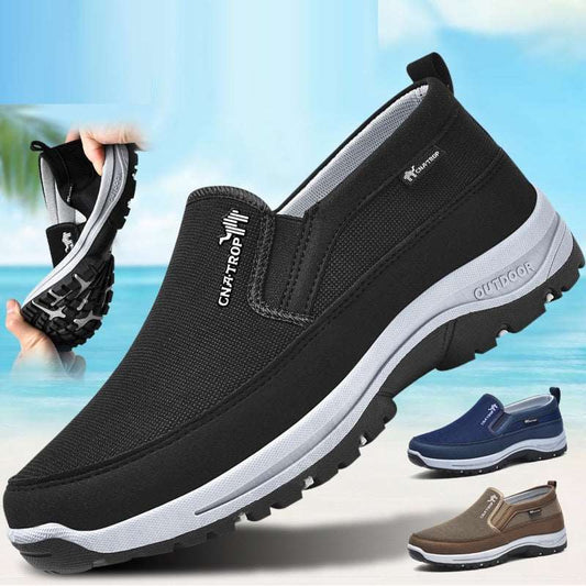 Middle-aged And Elderly Mesh Breathable Comfortable Casual Shoes