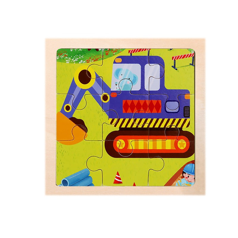 Children's wood Puzzle Toys - Merchantsy 