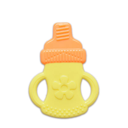 Toddlers Infants Baby Teething Toy Soft Silicone Fruit Teether Holder - Merchantsy 