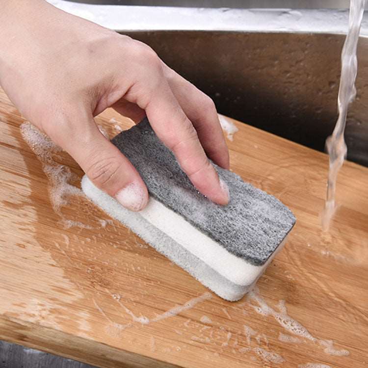 Double-sided Sponge Wipe Kitchen Cleaning Dishwashing Sponge Block