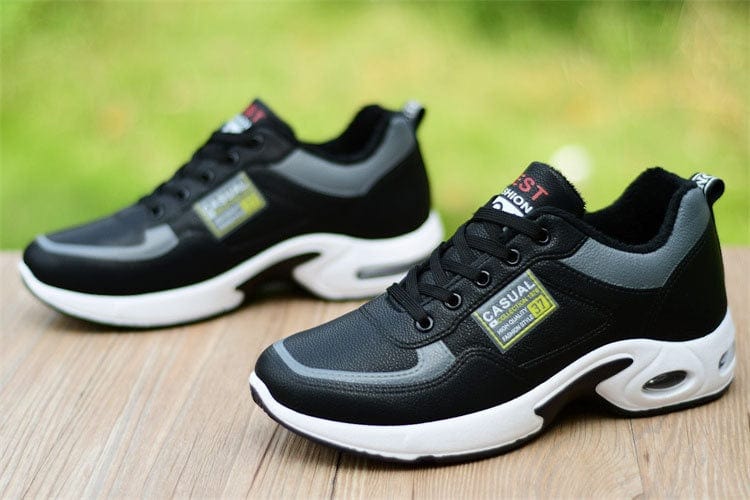 Waterproof Leather Shoes Casual Running - Merchantsy 