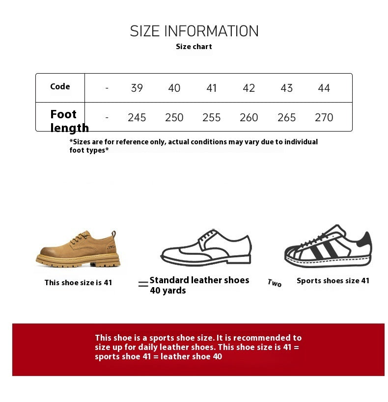 boot size charts