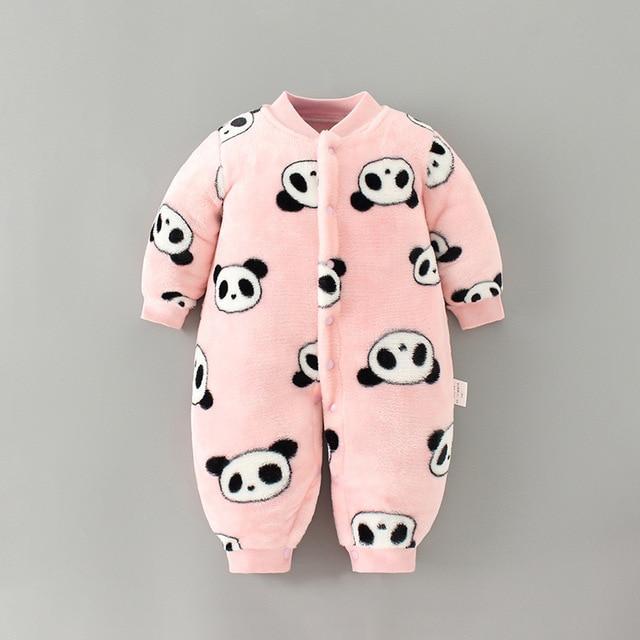 Pink-panda jumpsuit 