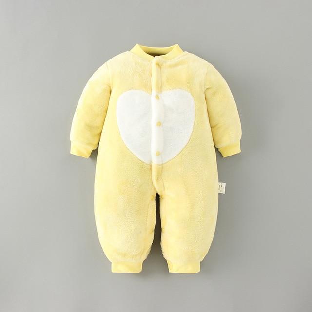 yellow suit for baby 