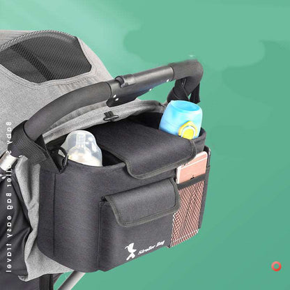 Baby carriage bag black