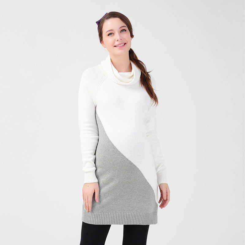 white-grey dress for women 