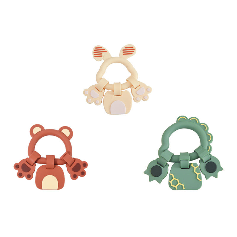 Baby Gloves Teething Rubber Silicone - Merchantsy 