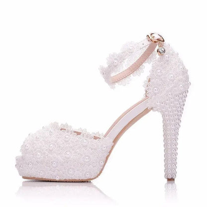 Women's Wedding High Heels Shoes - Merchantsy 