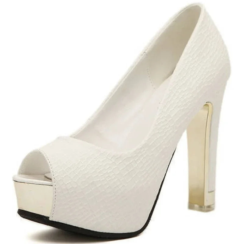 Bridal shoes white 
