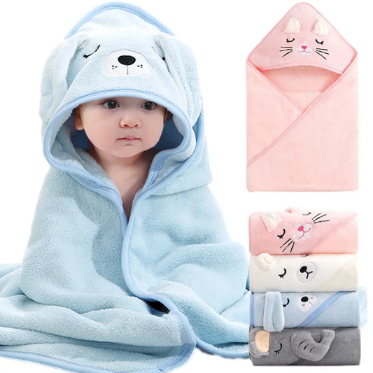 Cartoon Animal Baby Blanket - Merchantsy 
