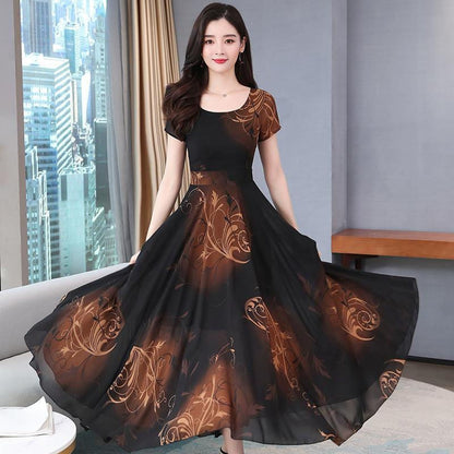 Ice Silk Plus Size Dress